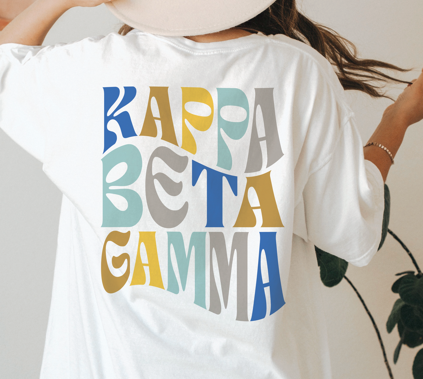 Kappa Beta Gamma Oversized Shirt, Groovy Sorority Sweatshirt , Kappa Beta Gamma Hoodie, Sorority, Kappa Beta Gamma Sorority Shirt