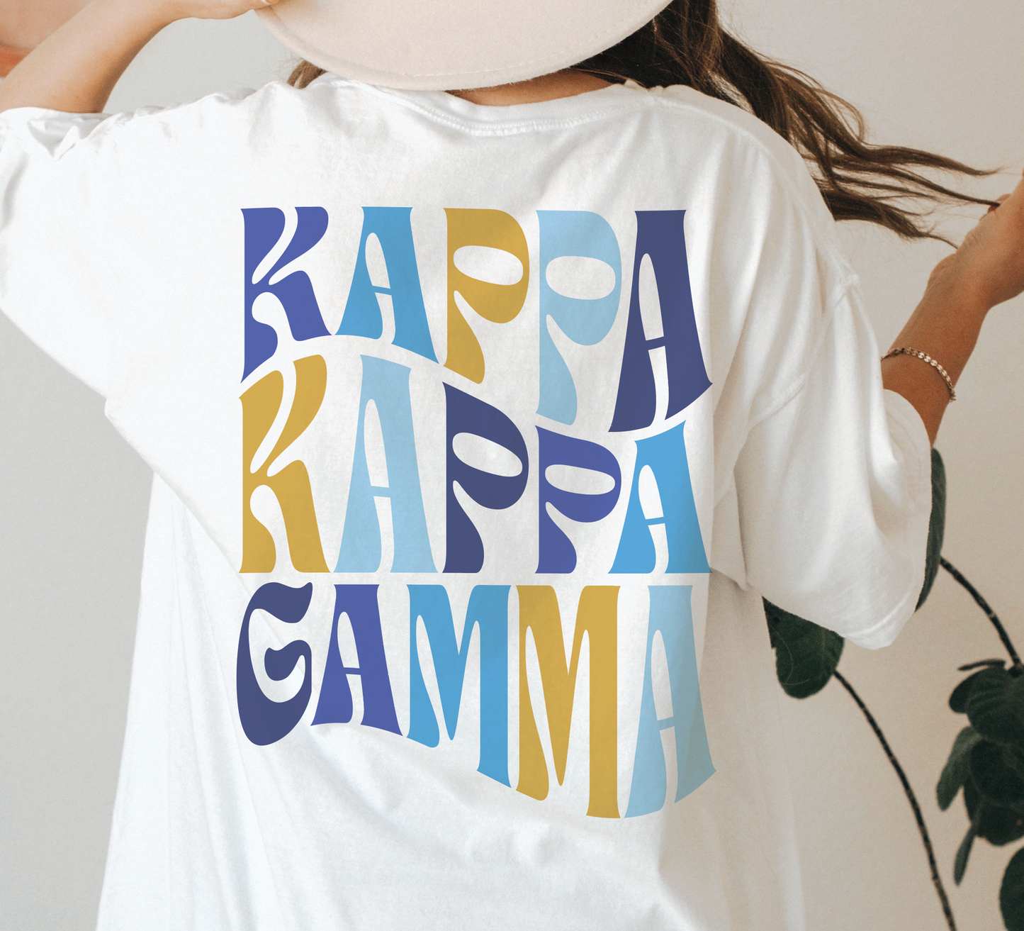 Kappa Kappa Gamma Oversized Shirt, Groovy Sorority Sweatshirt , Kappa Kappa Gamma Hoodie, KKG Sorority, Kappa Kappa Gamma Sorority Shirt, Kappa shirt