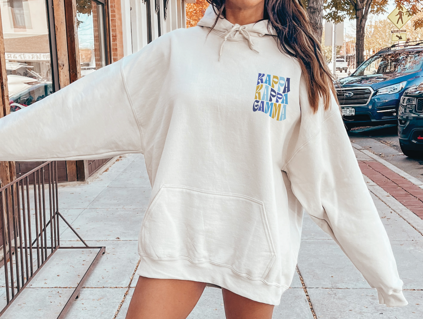 Kappa Kappa Gamma Oversized Shirt, Groovy Sorority Sweatshirt , Kappa Kappa Gamma Hoodie, KKG Sorority, Kappa Kappa Gamma Sorority Shirt, Kappa shirt
