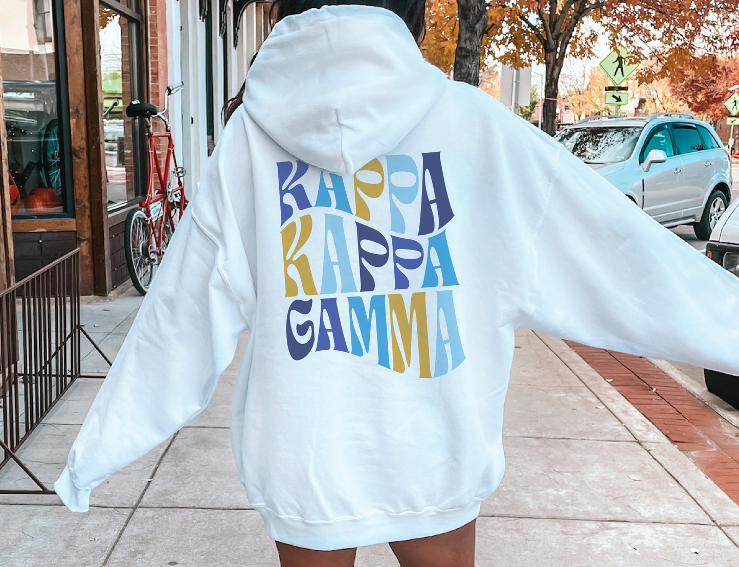 Kappa Kappa Gamma Oversized Shirt, Groovy Sorority Sweatshirt , Kappa Kappa Gamma Hoodie, KKG Sorority, Kappa Kappa Gamma Sorority Shirt, Kappa shirt