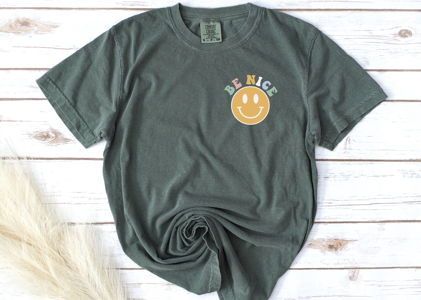 Be Nice Happy Face Shirt