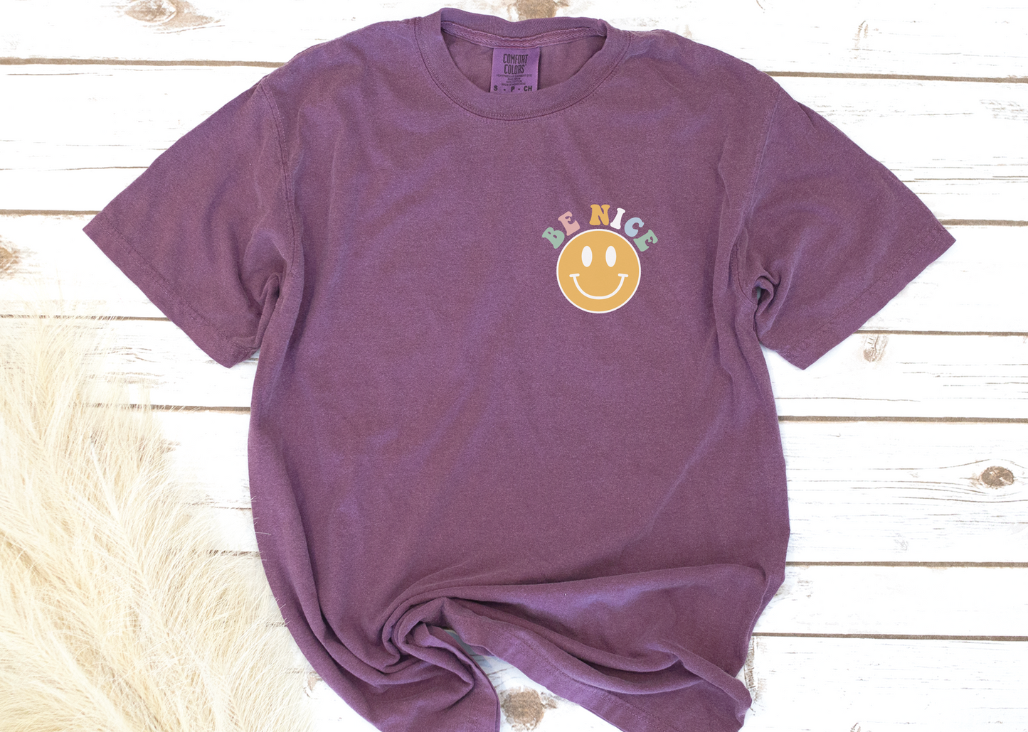 Be Nice Happy Face Shirt