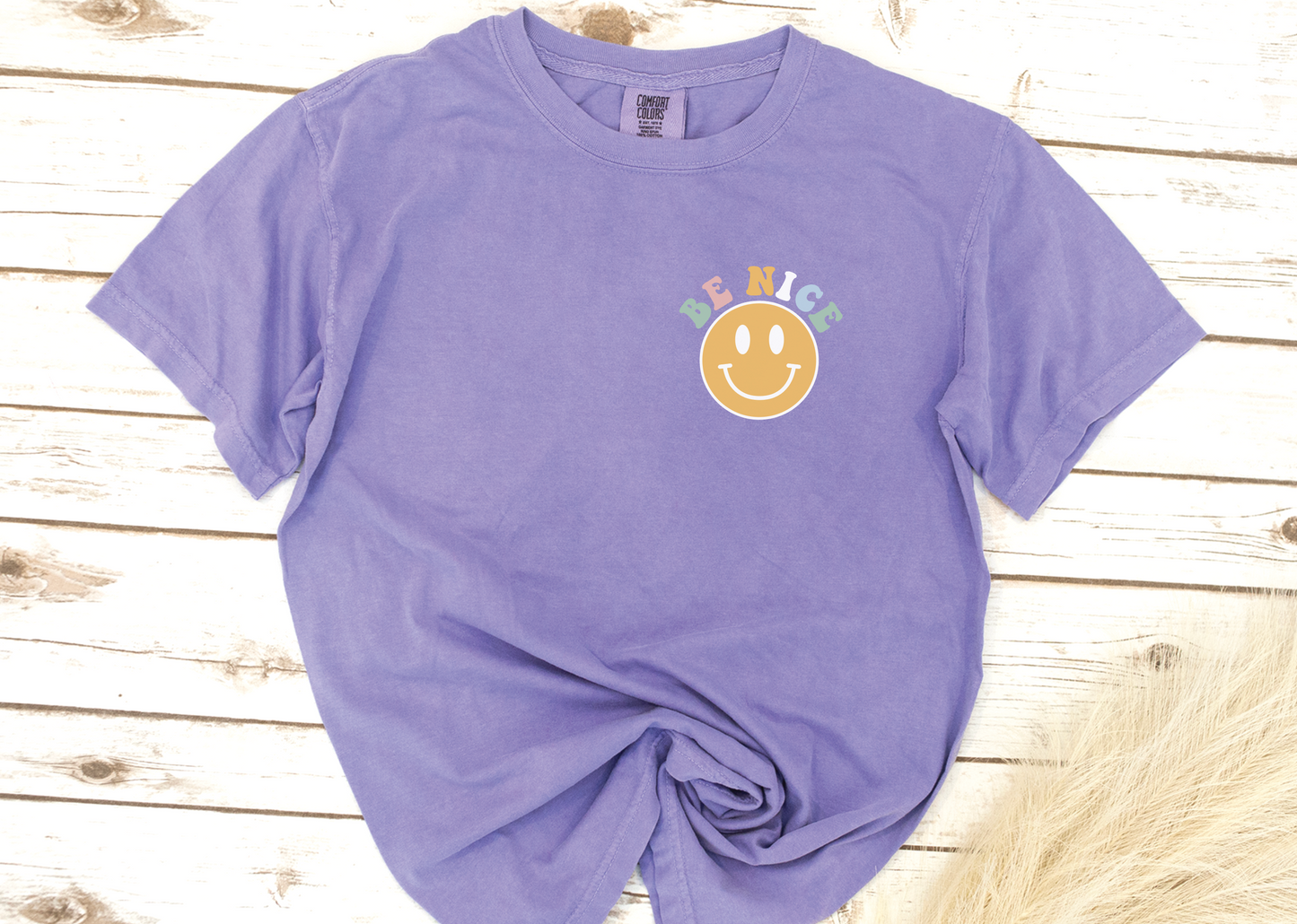 Be Nice Happy Face Shirt