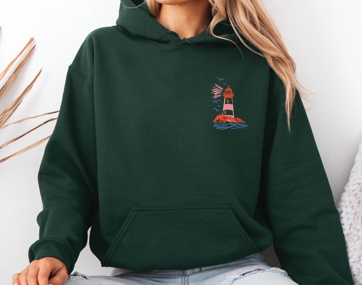 Christian Unisex Hooded Sweatshirt, Light of the World, Jesus Sweatshirt, Bible verse hoodie, Jesus Hoodie