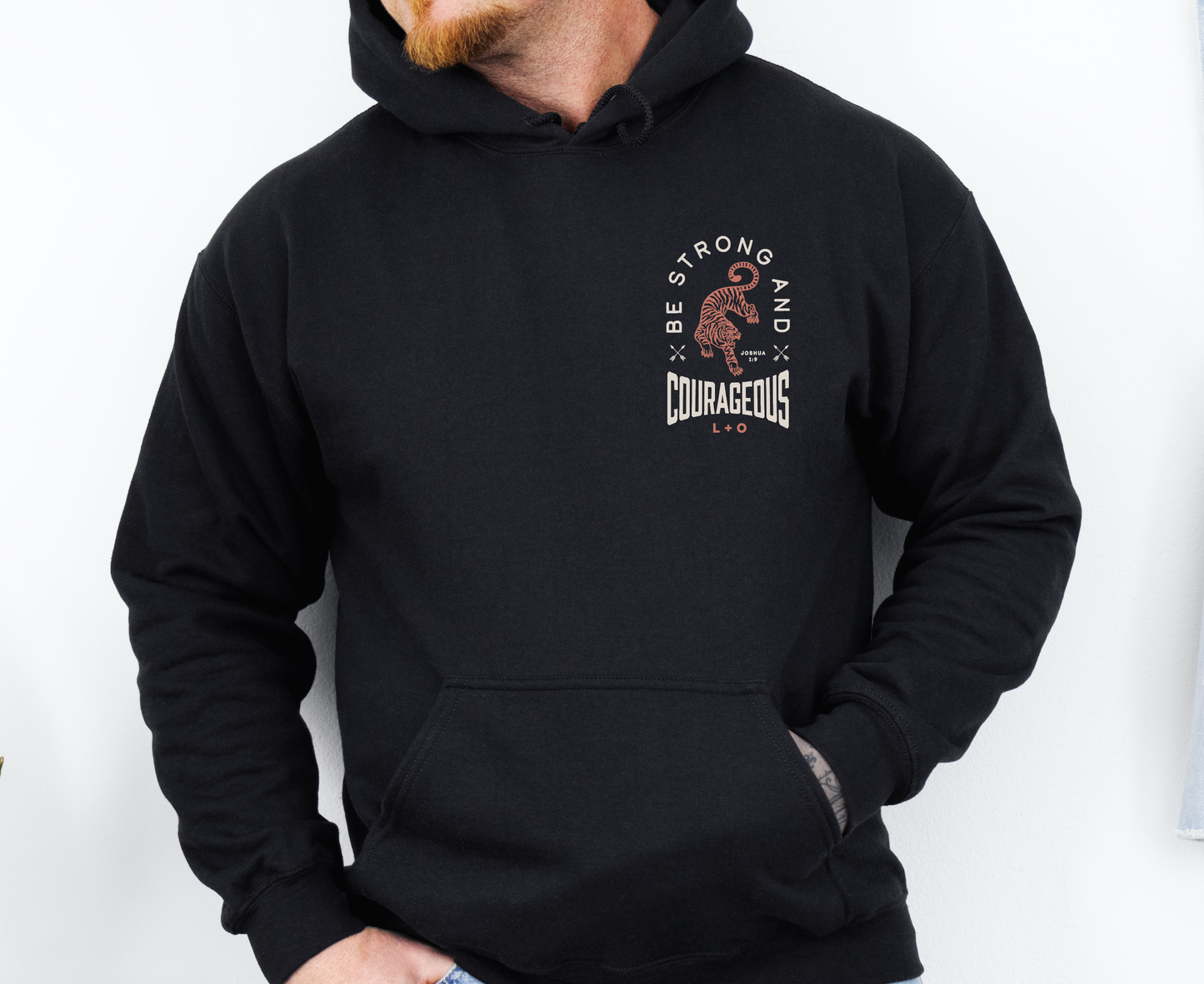 Be Strong and Courageous Hoodie