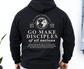 Men's Christian Bible Verse Hoodie, Go Make Disciples Hoodie, Matthew 28 Sweatshirt, Unisex Hoodie, Gift for Christian Women and Men