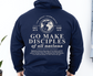 Men's Christian Bible Verse Hoodie, Go Make Disciples Hoodie, Matthew 28 Sweatshirt, Unisex Hoodie, Gift for Christian Women and Men