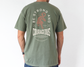Men's Christian Bible Verse Shirt, Be Strong and Courageous Shirt, Joshua 1:9 Tee, Unisex Garment-Dyed Shirt, Comfort Colors, Gift for Men