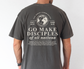 Men's Christian Bible Verse Shirt, Be Go Make Disciples Shirt, Matthew 28 Tee, Unisex Garment-Dyed Shirt, Comfort Colors, Gift for Men