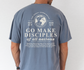 Men's Christian Bible Verse Shirt, Be Go Make Disciples Shirt, Matthew 28 Tee, Unisex Garment-Dyed Shirt, Comfort Colors, Gift for Men