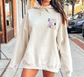 Alpha Xi Delta Oversized Shirt, Groovy Sorority Sweatshirt , Alpha Xi Delta Hoodie, AZD Sorority, Alpha Xi, AZD Sorority Shirt