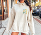 Alpha Epsilon Phi Oversized Shirt, Groovy Sorority Sweatshirt , Alpha Epsilon Phi Hoodie, AEPHI Sorority, A E PHI, A E PHI Sorority Shirt